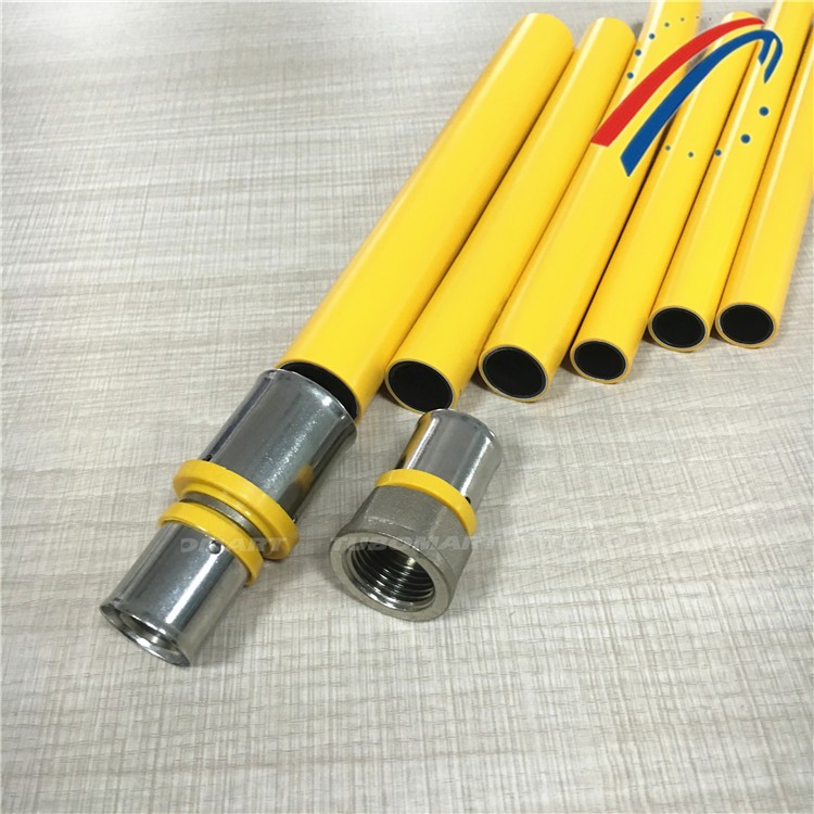 Gas Pipe Fitting For Flexible Pe Al Pe Multilayer Pipe Gas System Buy Gas Pipe Fitting,Pe Al