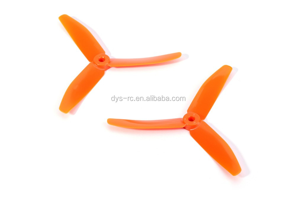 Dys hi-パフォーマンス fpv レーシング 3 ブレード ノー プロップ X50403 5*4 cw/ccw で ナイロン繊維材料m5 ハブ id用280 320 フレーム など仕入れ・メーカー・工場