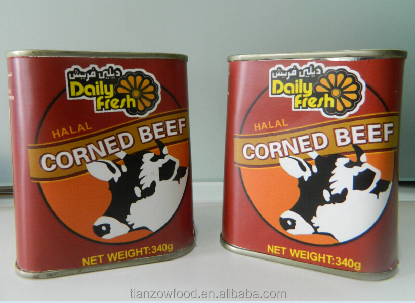 340g canned beef meat