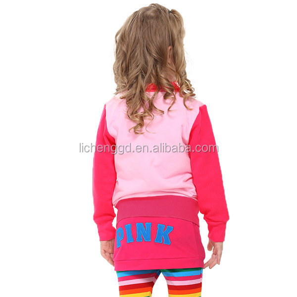 (f4326) ピンク18m-6y新星赤ちゃん卸売衣類peppa豚の女の子の冬のコート仕入れ・メーカー・工場