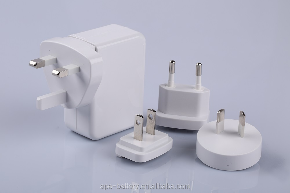 3ポートusbトラベルチャージャーを持つクアルコム2.05v/2.1a急速充電、 9v/2a、 12v/1.5a仕入れ・メーカー・工場