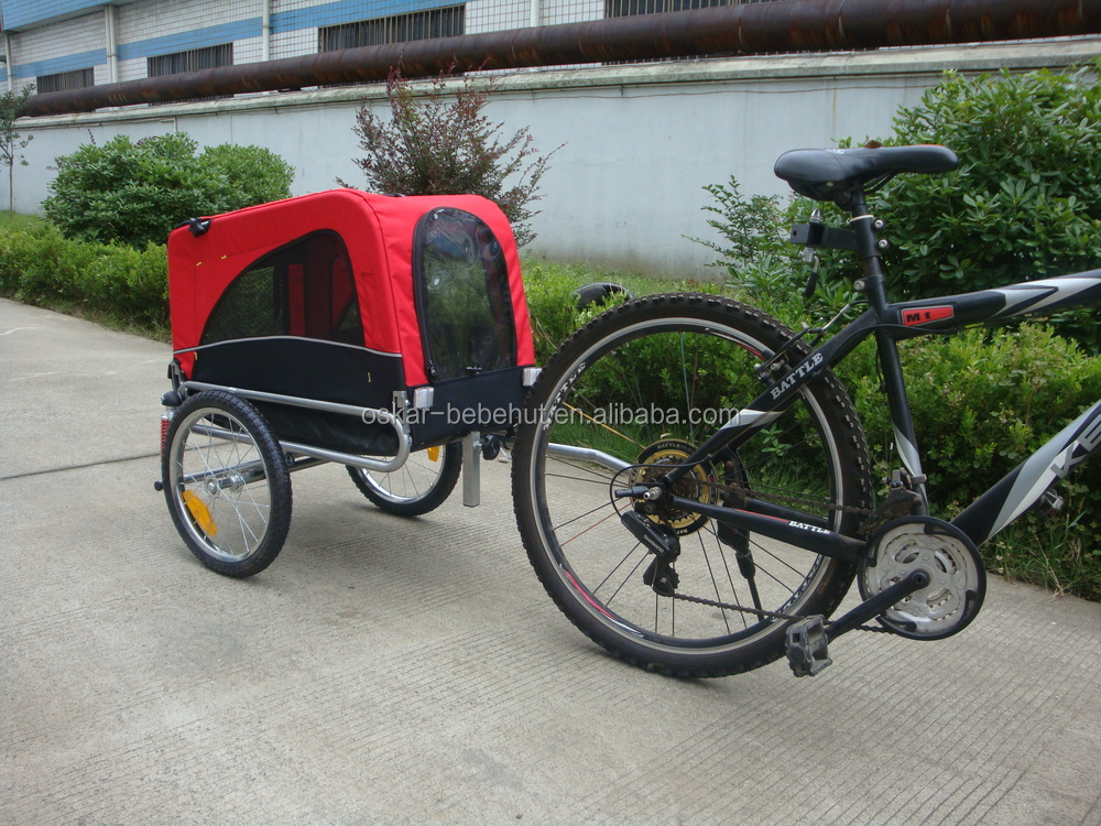 2015 new dog bike trailer popular model bicycle dog trailer