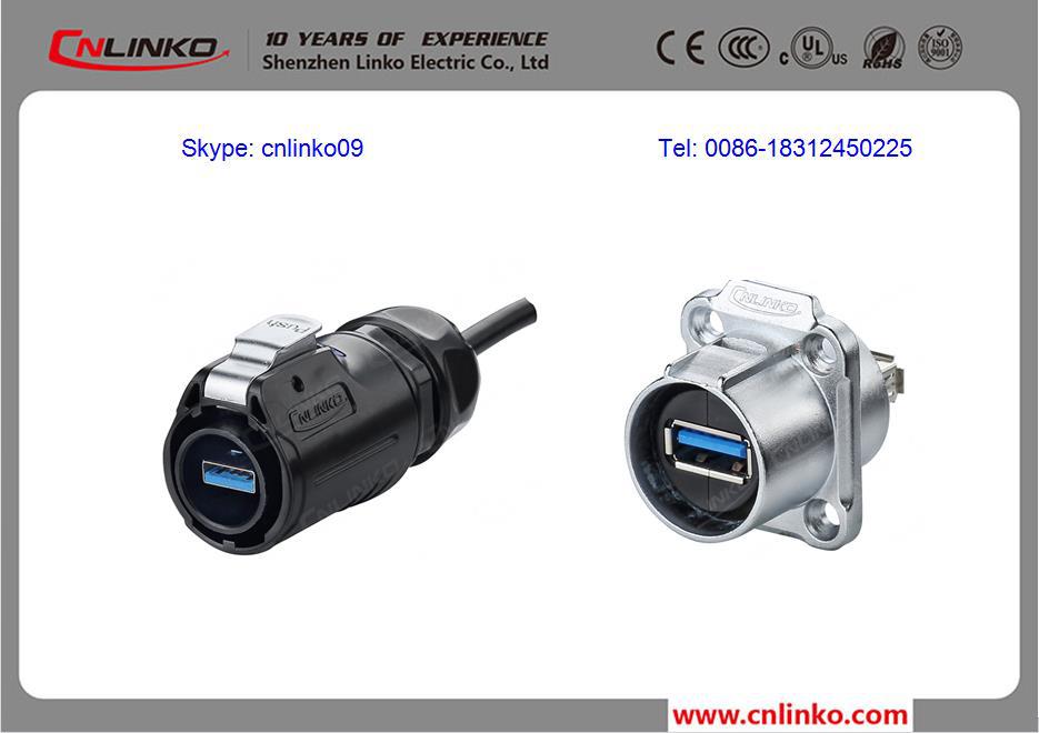 データcnl<em></em>inkousb3.0防水コネクタ仕入れ・メーカー・工場