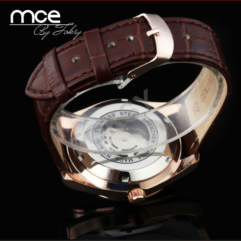 MCEブランドファッション自動防水レザーメカニカル腕時計 01-0060326問屋・仕入れ・卸・卸売り