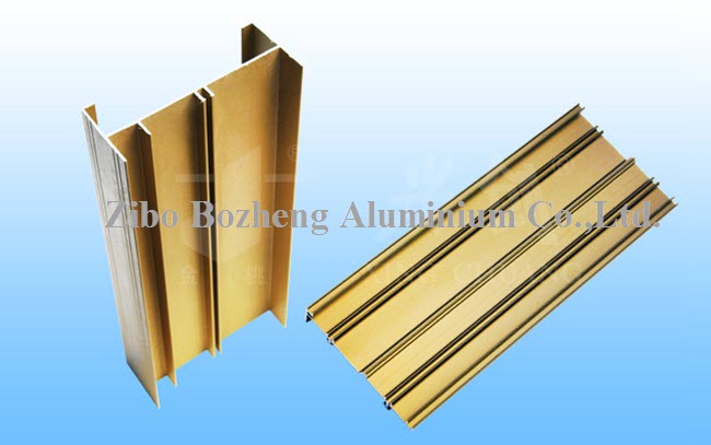 factory price high quality champagne electrophoresis aluminium extrusion profile