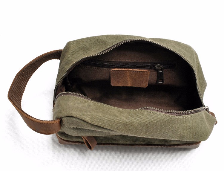waxed waterproof canvas toiletry pouch bag for men (12).jpg