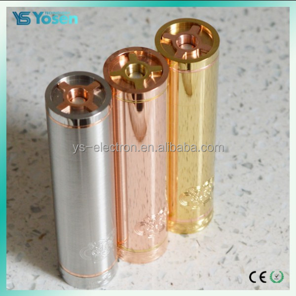 2014 latest arrive mod Yosen 1:1 clone sioux mod mechanical mod clone e cigarette