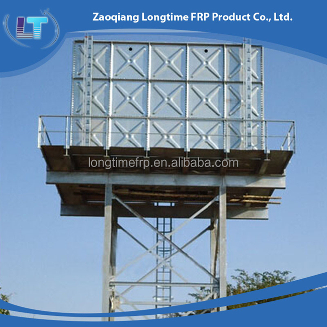 Mild Steel Tower Water Tank,6m Height Elevated Water Storage Tank Buy