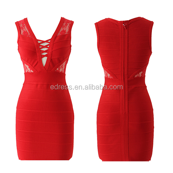 hfng赤いセクシーなイブニングドレス女性のための問屋・仕入れ・卸・卸売り