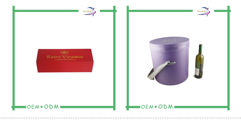 beauful customized dry red wine box