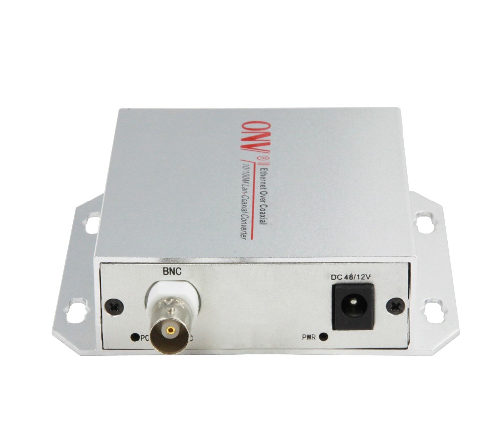 10 100m Ethernet Over Coaxial 1x Bnc Port 1x Ethernet Port Poe Eoc 