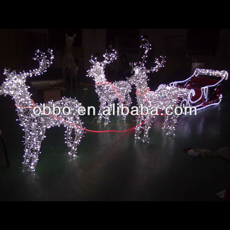 2013 outdoor christmas reindeer and sleigh motif buy 2013 outdoor christmas reindeer and sleigh motif buy
