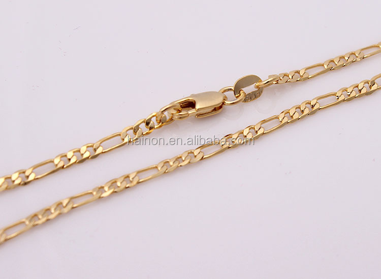 product categories gold jewelry 18k gold chains wholesale figaro