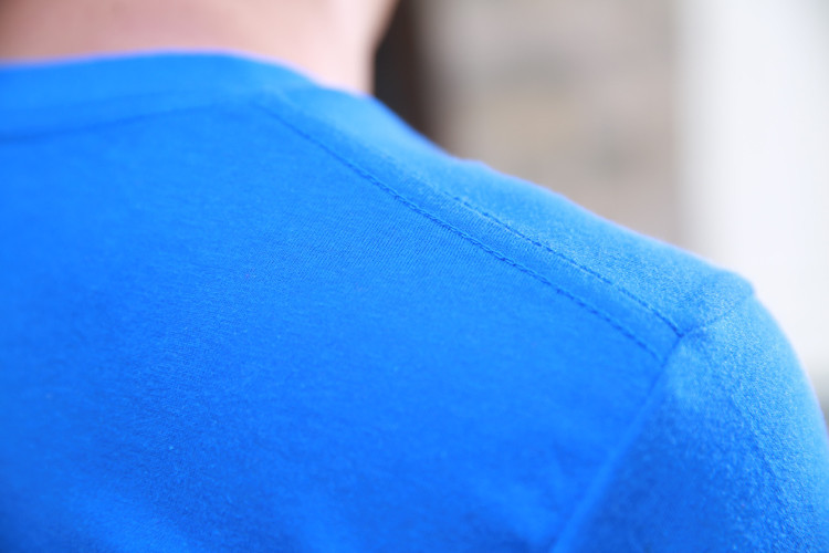 送料無料! カジュアルな綿の男性の夏のファッション2014年t- シャツがない。 lj-131o- ネックニット少年t- シャツの男性3色!問屋・仕入れ・卸・卸売り