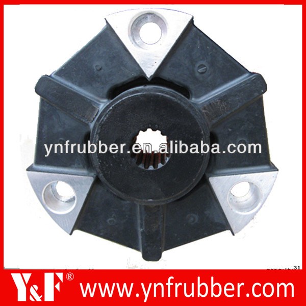 Kubota engine driven coupling, hydraulic pump shaft coupling for Kubota