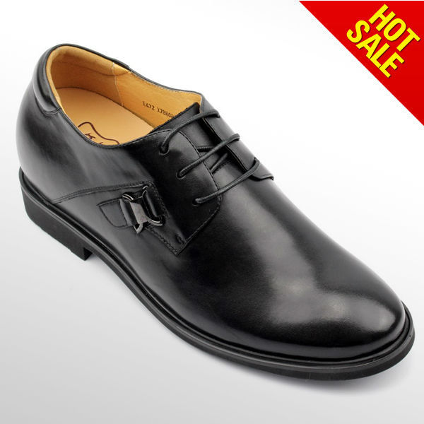 Wholesale men invisible height leather dress shoes with Italian noble ...