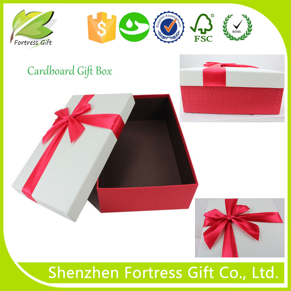 customized paper cardbaord flower gift box for wedding