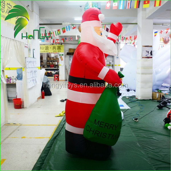 inflatable santa claus
