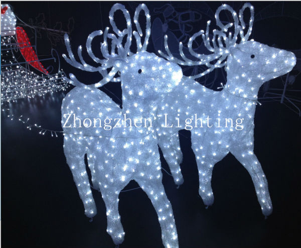 light up led santa reindeer sleigh christmas decoration light up led santa reindeer sleigh christmas decoration