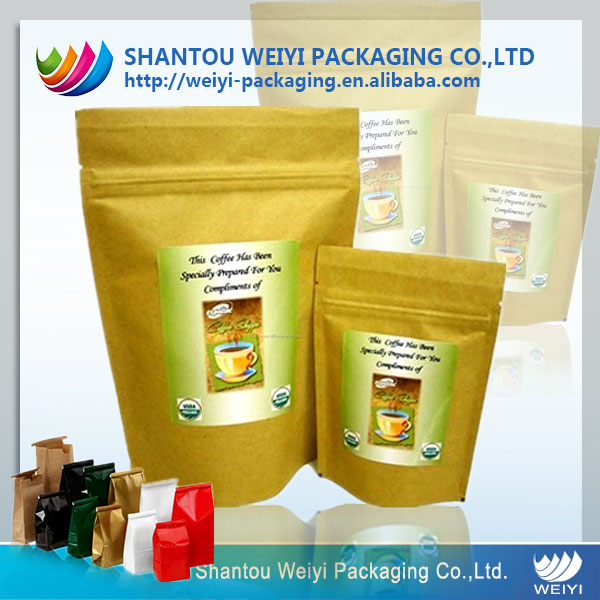 Custom heat seal empty tea bags heat sealed
