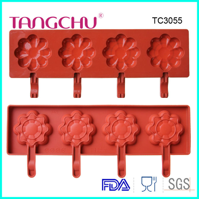 Pentagram shape lollipop chocolate mold
