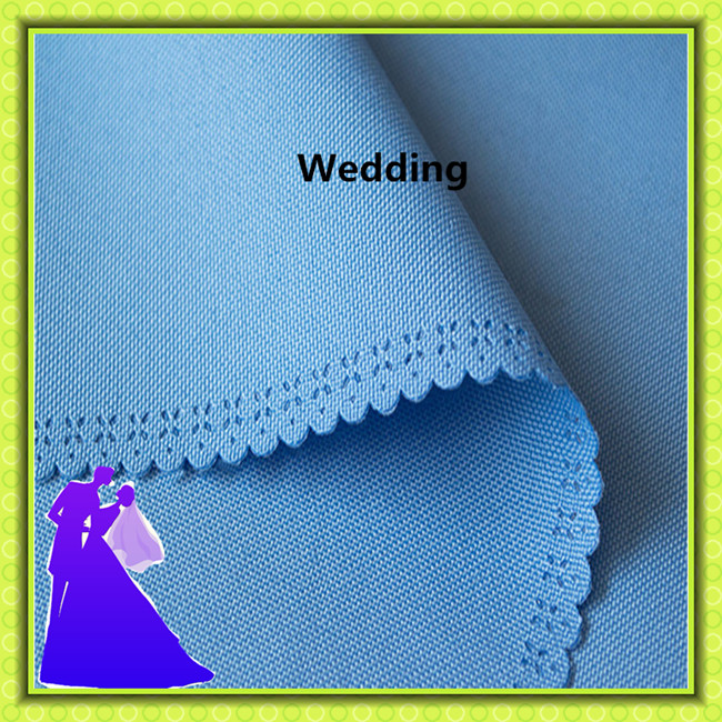 南通2015結婚式織物ポリエステル円形のテーブルクロス仕入れ・メーカー・工場