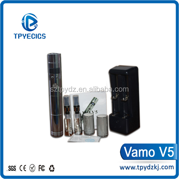 2014 New Product Variable Voltage/Wattage E Cigar mod Vamo V5