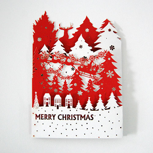 2016 popular laser cut 3d pop up paper baptism invitation card buy laser cut christmas cards