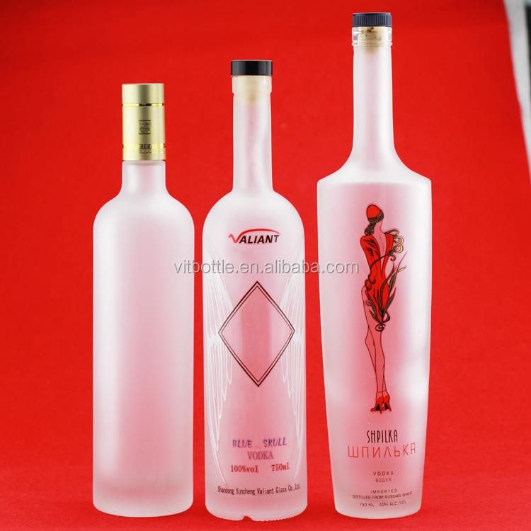 Cobalt Blue Glass Wine Bottles 750ml Glass Spirit Bottles Wholesale