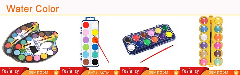 factory price watercolor paint set water