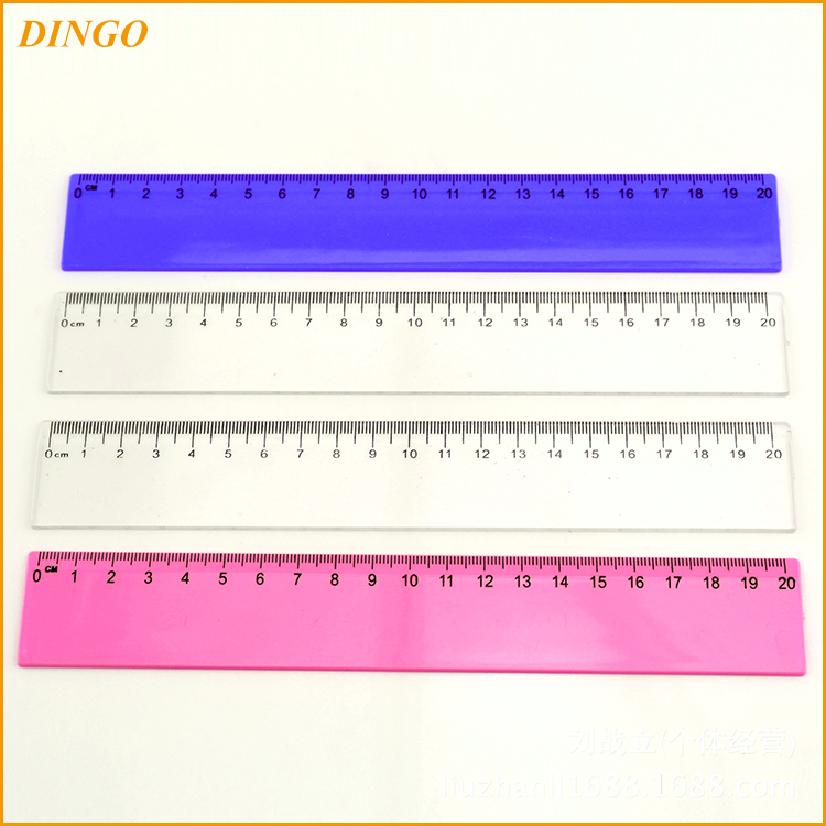 custom acrylic ruler for kids, colorful acrylic ruler with printing picture