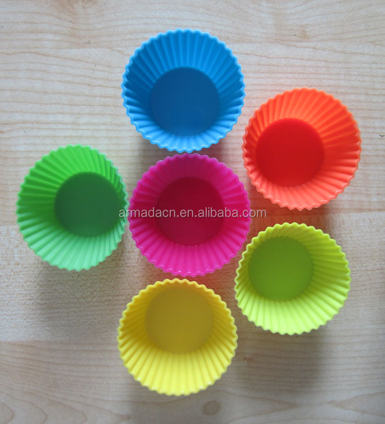 Multi-function Eco-friendly Round shape silicone cake decorating molds