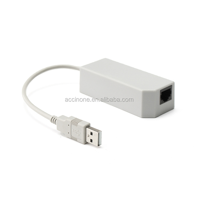 Nintendo Wii Ethernet Adapters Plug and Play LAN Cables