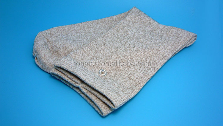 Tens EMS conductive sock for electrode physical therapy unit