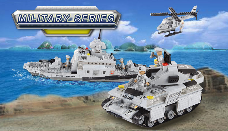 子供たちに人気のゲーム! militeryausini教育ビルディングブロックシリーズ2015クリスマスのための軍隊のおもちゃ安い問屋・仕入れ・卸・卸売り