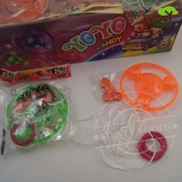 Chocolate bean with labyrinth toy candy