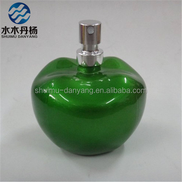 高級アップル形の香水瓶100ミリリットル香水ガラスボトル仕入れ・メーカー・工場