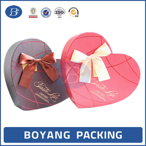 Custom handmade fancy empty chocolate box