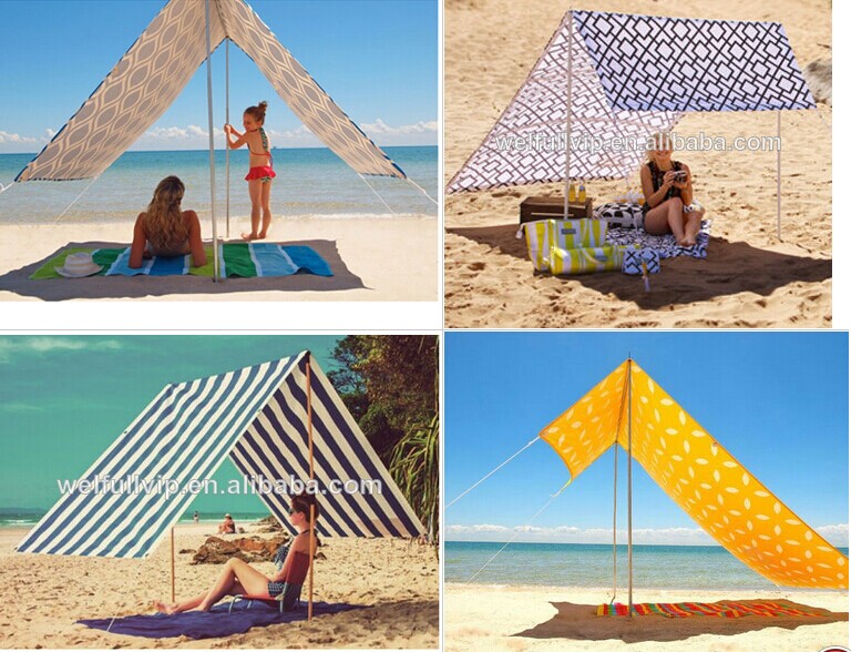Australia Beach Sun Shelter Shade Canvas Tarp Tent Buy Beach Tent,Beach Shade Tent,Beach Sun