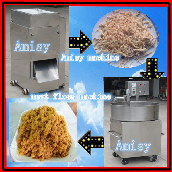 中華レストランの調理された肉の破砕機煮込んだ豚挽き肉加工機仕入れ・メーカー・工場