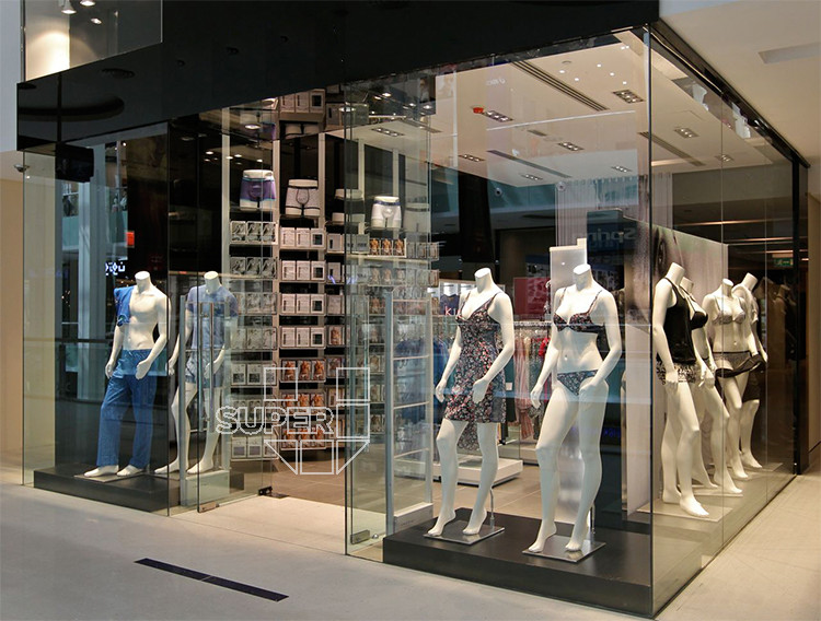 Modern Fashionable Interior Underwear Shop Stock Photo 407299135