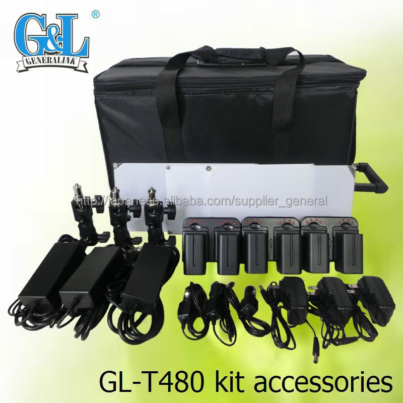 GL-T480 LEDビデオライトキット問屋・仕入れ・卸・卸売り