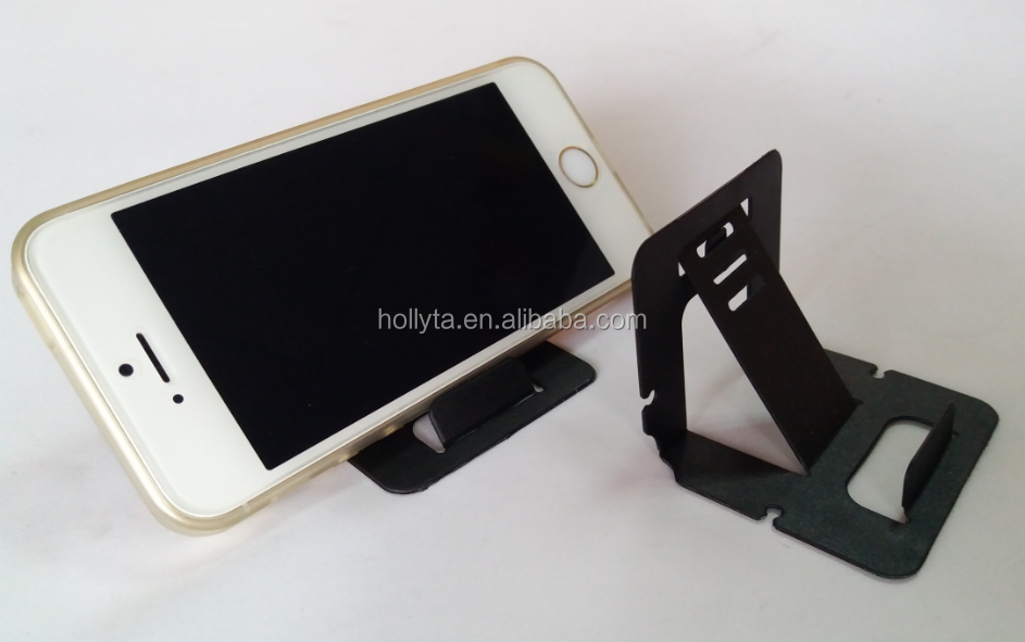 Business Card Mobile Phone Holder,Cell Phone Stand With Ear Phone Cable