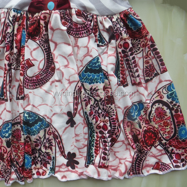 熱い販売の秋2015セットの衣類印刷された象の赤ちゃんの衣装仕入れ・メーカー・工場