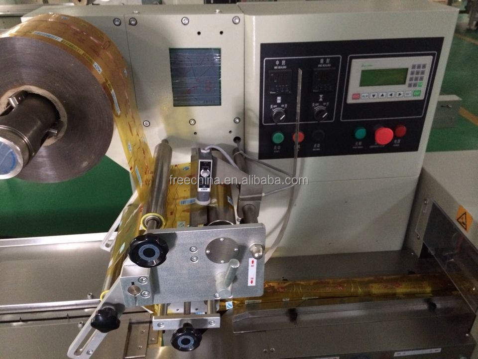 Square chocolate wrapping machines/Automatic chocolate bar wrapping machine