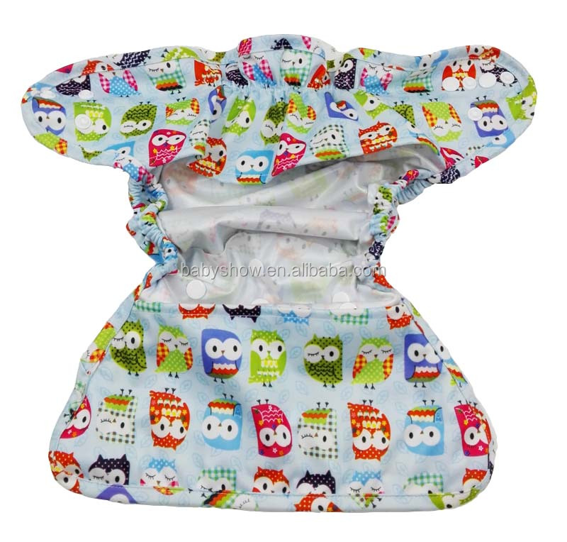 赤ちゃんの布おむつおむつbabyshowラップ再利用可能なダブルレッグガセット新しいおむつカバー 問屋・仕入れ・卸・卸売り