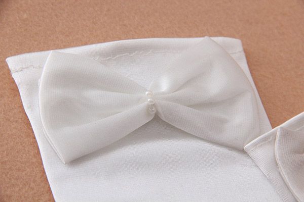 カスタム結婚式の赤いサテンの手袋仕入れ・メーカー・工場