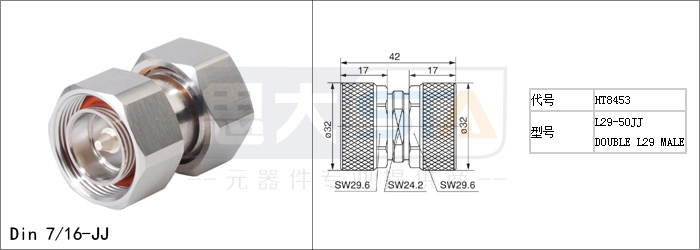 Rfコネクタdin7/16オスストレートコネクタ、 l29仕入れ・メーカー・工場