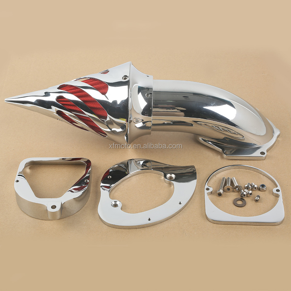 Source Chrome Air Cleaner Intake Filter For Honda Shadow Spirit