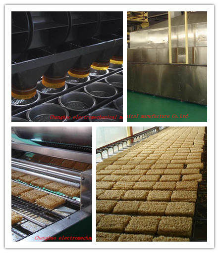 Fried instant noodle machine